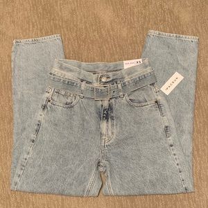 NWT PacSun Light Mom Jeans XS